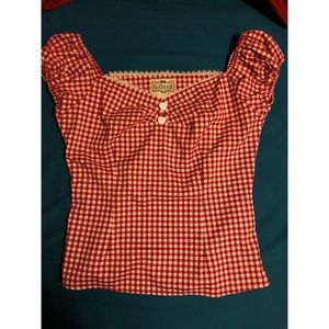 Collectif Dolores Gingham Top